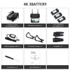 Eachine E520S GPS FOLLOW ME WIFI FPV Quadcopter With 4K/1080P HD Wide Angle Camera Foldable Altitude Hold Durable RC Drone