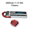 HRB RC Lipo Battery 2S 3S 4S 6S 11.1v 22.2v 5000mah 6000mah 3300mah 2200mah 4200mah 5200mah 7000mah Battery XT60-T Deans plug