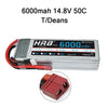 HRB RC Lipo Battery 2S 3S 4S 6S 11.1v 22.2v 5000mah 6000mah 3300mah 2200mah 4200mah 5200mah 7000mah Battery XT60-T Deans plug