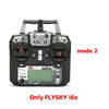 FLYSKY FS-i6X i6X 10CH 2.4GHz AFHDS 2A RC Transmitter With X6B iA6B A8S iA10B iA6 Receiver for RC FPV Racing Drone Retailbox