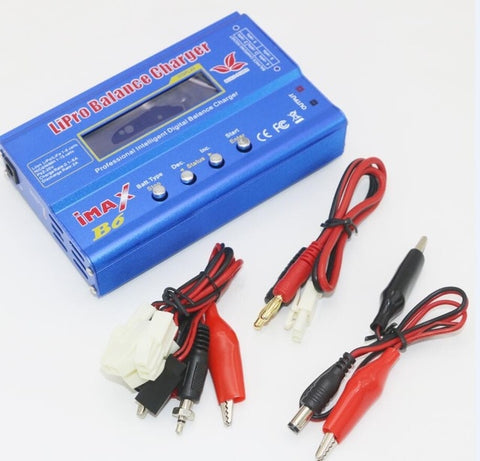 IMAX B6 Digital RC Lipo NiMh Battery Balance Charger+AC POWER 12v 5A Adapter Drop free shipping