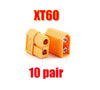10/20pcs XT60 XT-60 Male Female Bullet Connectors Plugs For RC Lipo Battery (5/10 pair) Wholesale